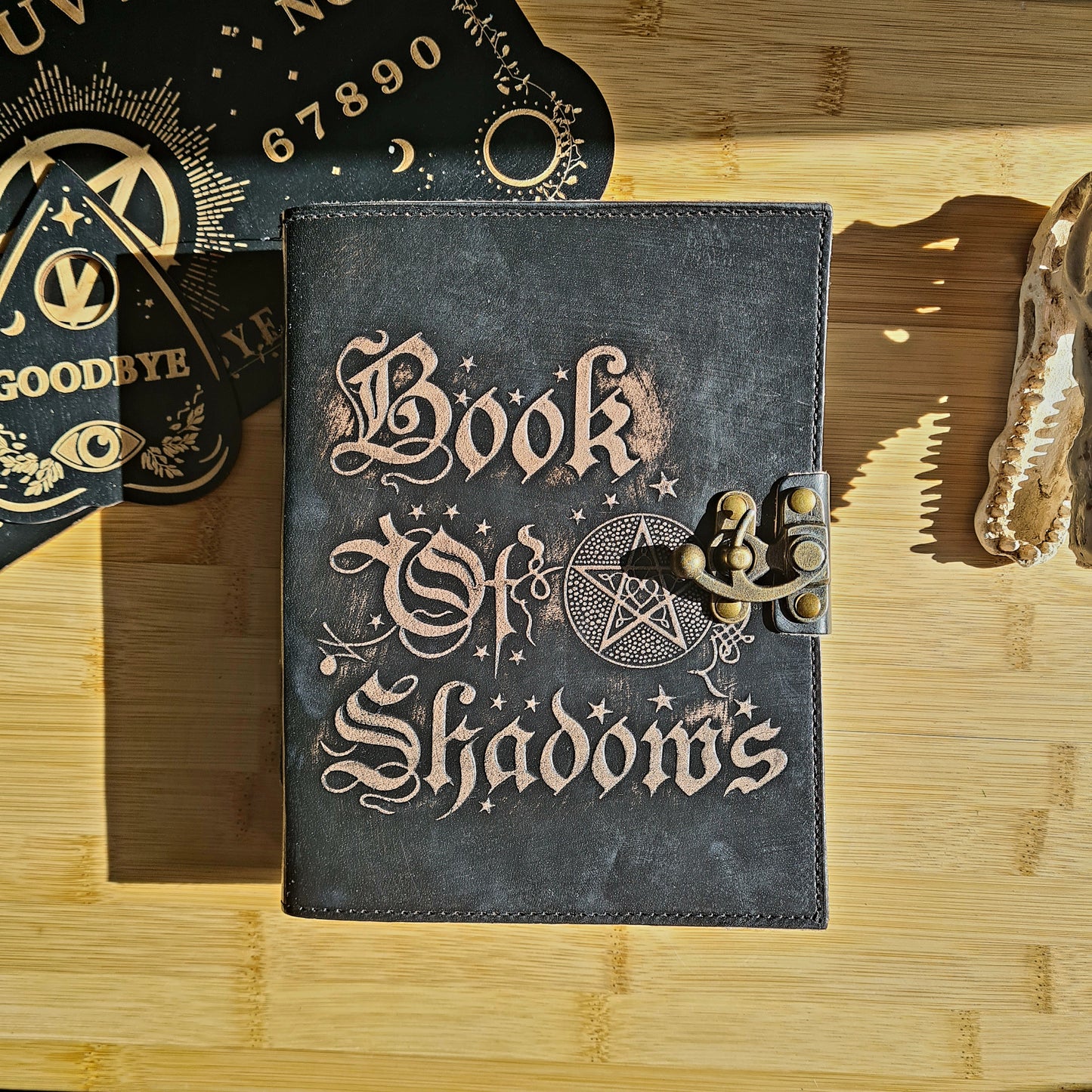 Book Of Shadows Leather Journal