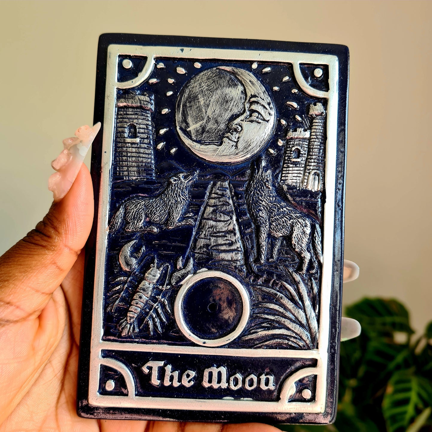 Sun Moon Incense Holders