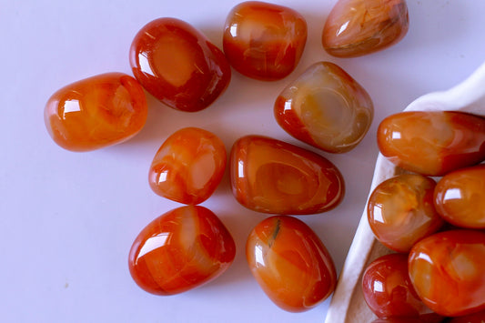 Carnelian Crystal Tumble