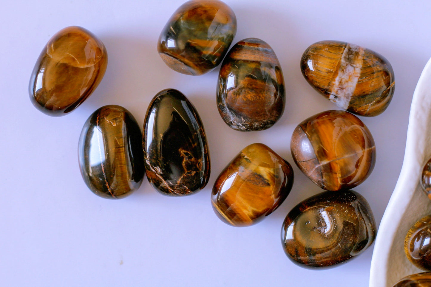 Tigers Eye Crystal Tumble